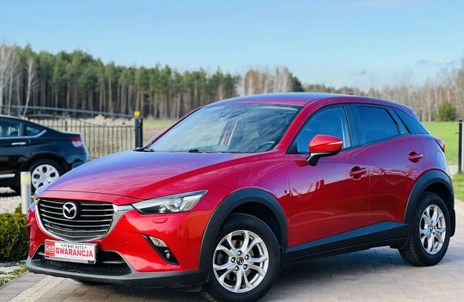 Mazda CX-3 cena 58900 przebieg: 128454, rok produkcji 2016 z Wolbrom małe 562